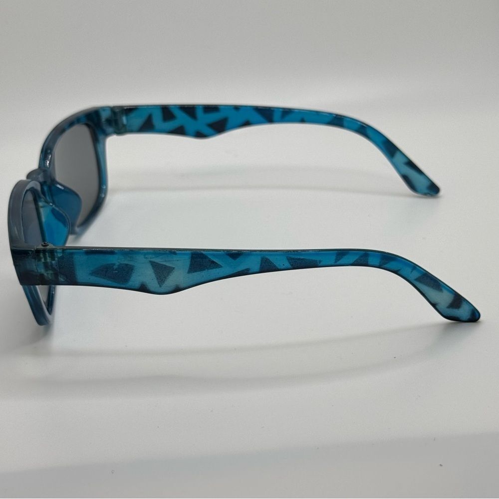 Blue Patterned Sunglasses - Picture 5 of 7